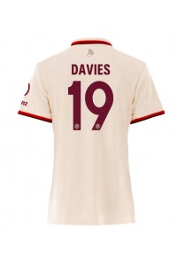 Bayern Munich Alphonso Davies #19 Fotballdrakt Tredje Klær Dame 2024-25 Korte ermer